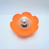 Applique Fleur orange Années 70 Applique Fleur orange Années 70