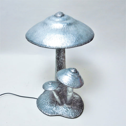 Lampe sculpture Champignon Sein Paully Années 70