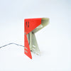 Lampe italienne pliable rouge 1970 Lampe italienne pliable rouge 1970