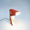 Lampe italienne pliable rouge 1970 Lampe italienne pliable rouge 1970