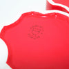 Trois boîtes en céramique rouge et blanc Deruta Italy Trois boîtes en céramique rouge et blanc Deruta Italy