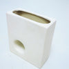 Vase rectangulaire graphique Gabbianelli 1970 Vase rectangulaire graphique Gabbianelli 1970