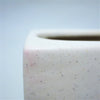 Vase rectangulaire graphique Gabbianelli 1970 Vase rectangulaire graphique Gabbianelli 1970