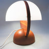 Lampe italienne articulée en bois circa 1970 Lampe italienne articulée en bois circa 1970