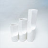 Trois vases blancs modernistes Capodarco Années 60 Trois vases blancs modernistes Capodarco Années 60