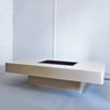 Grande table basse Willy Rizzo Madre Perla 1970 Grande table basse Willy Rizzo Madre Perla 1970