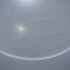 Miroir rond en plastique blanc 1970 Miroir rond en plastique blanc 1970