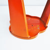 Tabouret-Marche-pied roulant orange Kik Step Années 70 Tabouret-Marche-pied roulant orange Kik Step Années 70
