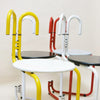 Quatre chaises Binda post-moderne Studio Grafite Palluco
