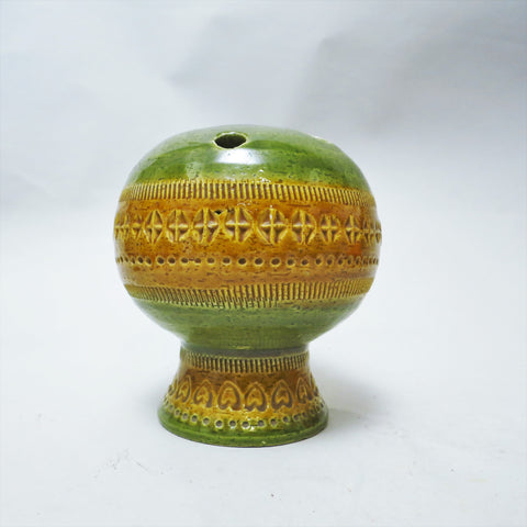 Vase pique-fleur en céramique  Aldo Londi Flavia Années 60