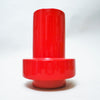 Vase moderniste rouge Ceramfata Années 70 Vase moderniste rouge Ceramfata Années 70