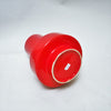 Vase moderniste rouge Ceramfata Années 70 Vase moderniste rouge Ceramfata Années 70