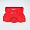 Vase rouge Pierre Cardin 1970 Vase rouge Pierre Cardin 1970