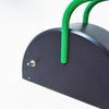 Lampe italienne verte des Années 80 Lampe italienne verte des Années 80