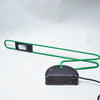 Lampe italienne verte des Années 80 Lampe italienne verte des Années 80
