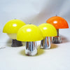 Paire de petites lampes Jaunes Annees 70 Paire de petites lampes Jaunes Annees 70