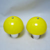 Paire de petites lampes Jaunes Annees 70 Paire de petites lampes Jaunes Annees 70