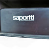 Étagère en plastique noir Saporiti 1970 Étagère en plastique noir Saporiti 1970