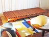 Lampe de bureau orange Années 80 Lampe de bureau orange Années 80