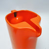 Carafe orange Vetrochina Années 70 Carafe orange Vetrochina Années 70