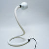 Lampe serpent blanche Années 70-80 Lampe serpent blanche Années 70-80