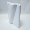 Grand vase 0028 en céramique blanche Pino Spagnolo Sicart Grand vase 0028 en céramique blanche Pino Spagnolo Sicart