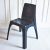 Chaise noire 4850 Castiglioni Gaviraghi Lanza Kartell Chaise noire 4850 Castiglioni Gaviraghi Lanza Kartell