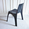 Chaise noire 4850 Castiglioni Gaviraghi Lanza Kartell Chaise noire 4850 Castiglioni Gaviraghi Lanza Kartell