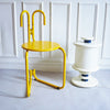 Chaise Binda post-moderne jaune Studio Grafite Pallucco Chaise Binda post-moderne jaune Studio Grafite Pallucco