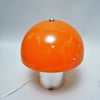 Lampe champignon orange  Annees 70 Lampe champignon orange  Annees 70