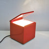 Lampe Cuboluce rouge Opi studio Cini & Nils 1972 Lampe Cuboluce rouge Opi studio Cini & Nils 1972