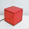 Lampe Cuboluce rouge Opi studio Cini & Nils 1972 Lampe Cuboluce rouge Opi studio Cini & Nils 1972