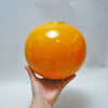 Vase boule orange Roberto Arioli Gabbianelli Années 70 Vase boule orange Roberto Arioli Gabbianelli Années 70