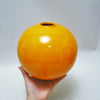 Vase boule orange Roberto Arioli Gabbianelli Années 70 Vase boule orange Roberto Arioli Gabbianelli Années 70