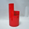 Vase rouge Franco Bettonica Gabbianelli Années 70 Vase rouge Franco Bettonica Gabbianelli Années 70