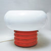 Grande lampe bibendum rouge Italie Années 70 Grande lampe bibendum rouge Italie Années 70