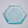 Vide poche en verre turquoise Fontana Arte Vide poche en verre turquoise Fontana Arte