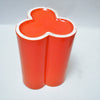 Vase trilobé vetrochina orange Années 70 Vase trilobé vetrochina orange Années 70
