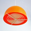 Suspension cloche orange années 70 Suspension cloche orange années 70