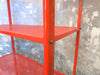 Etagère en métal rouge Années 80 Etagère en métal rouge Années 80