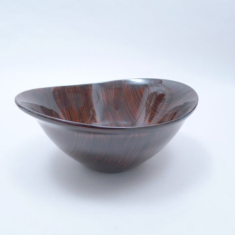 saladier faux bois années 50