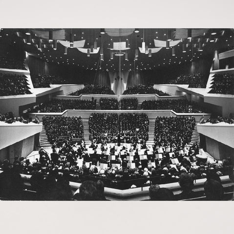 Photographie Batiment de la Philarmonie de Berlin par Hans Scharoun