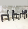 Trois chaises noires 4875 Carlo Bartoli Kartell Trois chaises noires 4875 Carlo Bartoli Kartell