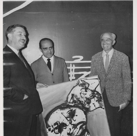 Photographie André Bloc, Niemeyer, Claudius Petit