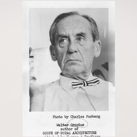 Photographie Walter Gropius Portrait