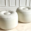 Paire de poufs gonflables Années 70 Paire de poufs gonflables Années 70