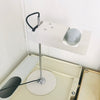 Lampe Spider blanche Joe Colombo Oluce Lampe Spider blanche Joe Colombo Oluce