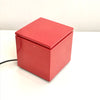 Lampe Cuboluce rouge Opi studio Cini & Nils 1972 Lampe Cuboluce rouge Opi studio Cini & Nils 1972