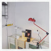 Lampe Spider blanche Joe Colombo Oluce Lampe Spider blanche Joe Colombo Oluce