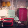 Vase Senape turquoise Ettore Sottsass Vase Senape turquoise Ettore Sottsass